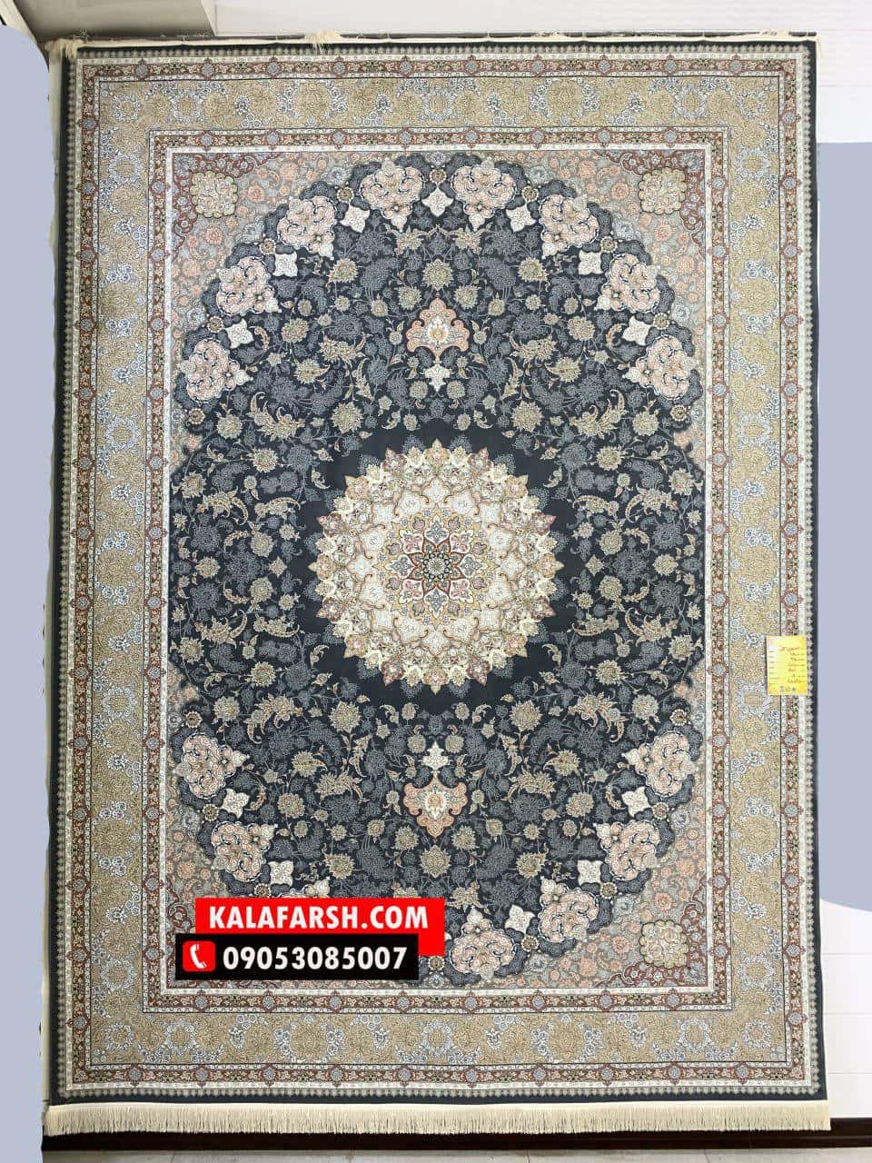 فرش نایین 1500 شانه برجسته